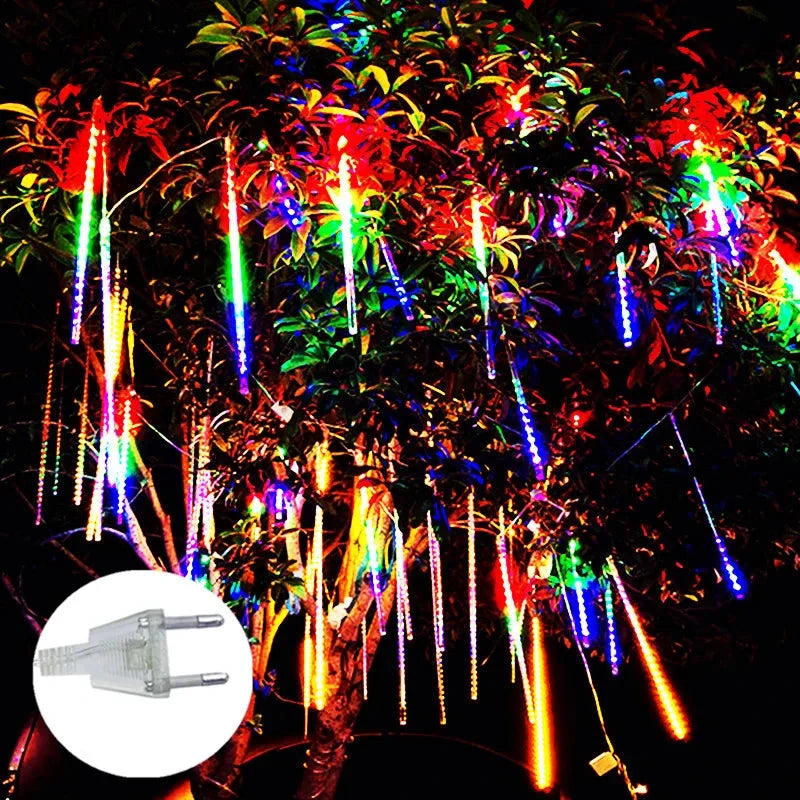 LED Shower Light | Meteor Shower Effect for Outdoor Decor 6