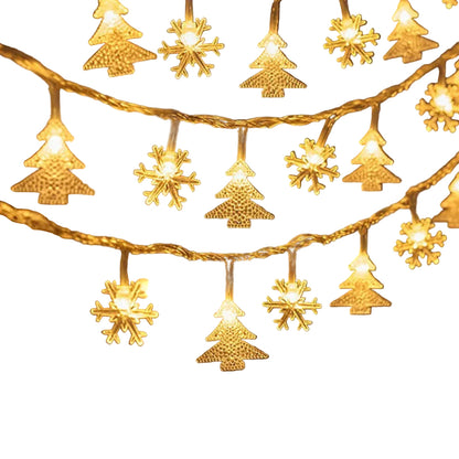 LED Starlight String Lights | Warm White Ambiance for Festive Decor 0