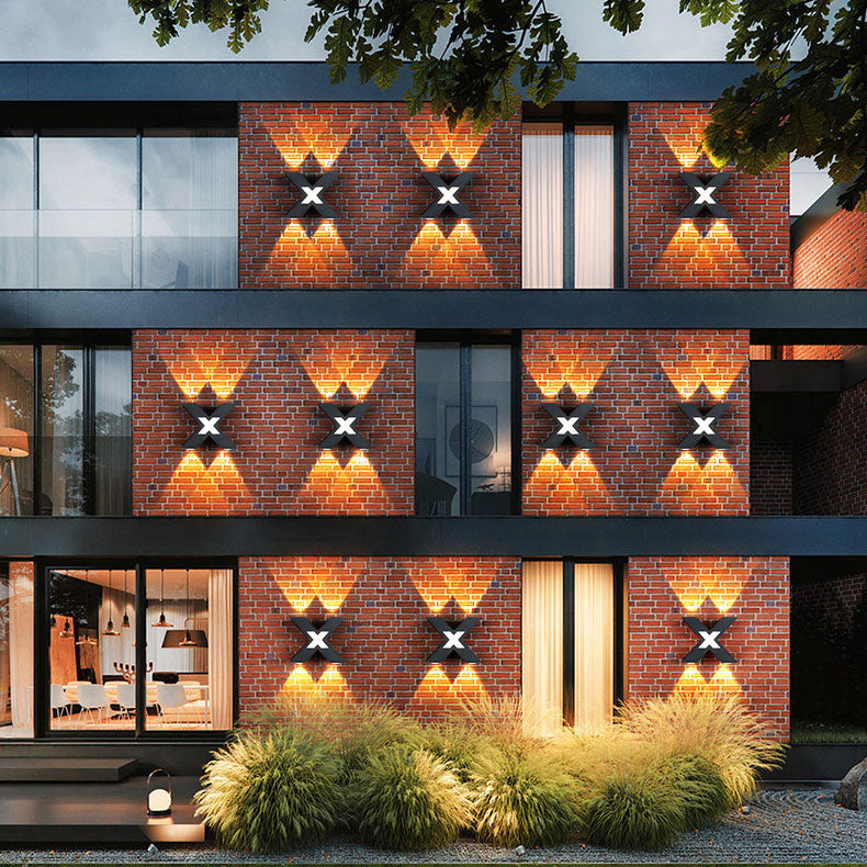 LED Wall Light | Waterproof X-Shape Design for Outdoor Spaces 2