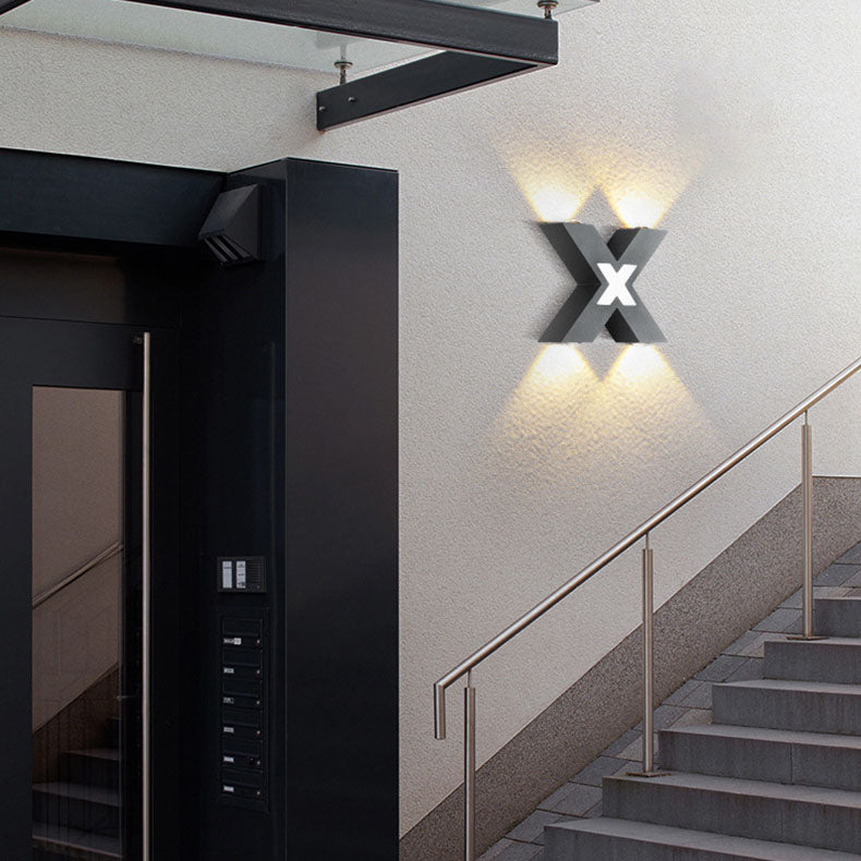 LED Wall Light | Waterproof X-Shape Design for Outdoor Spaces 3