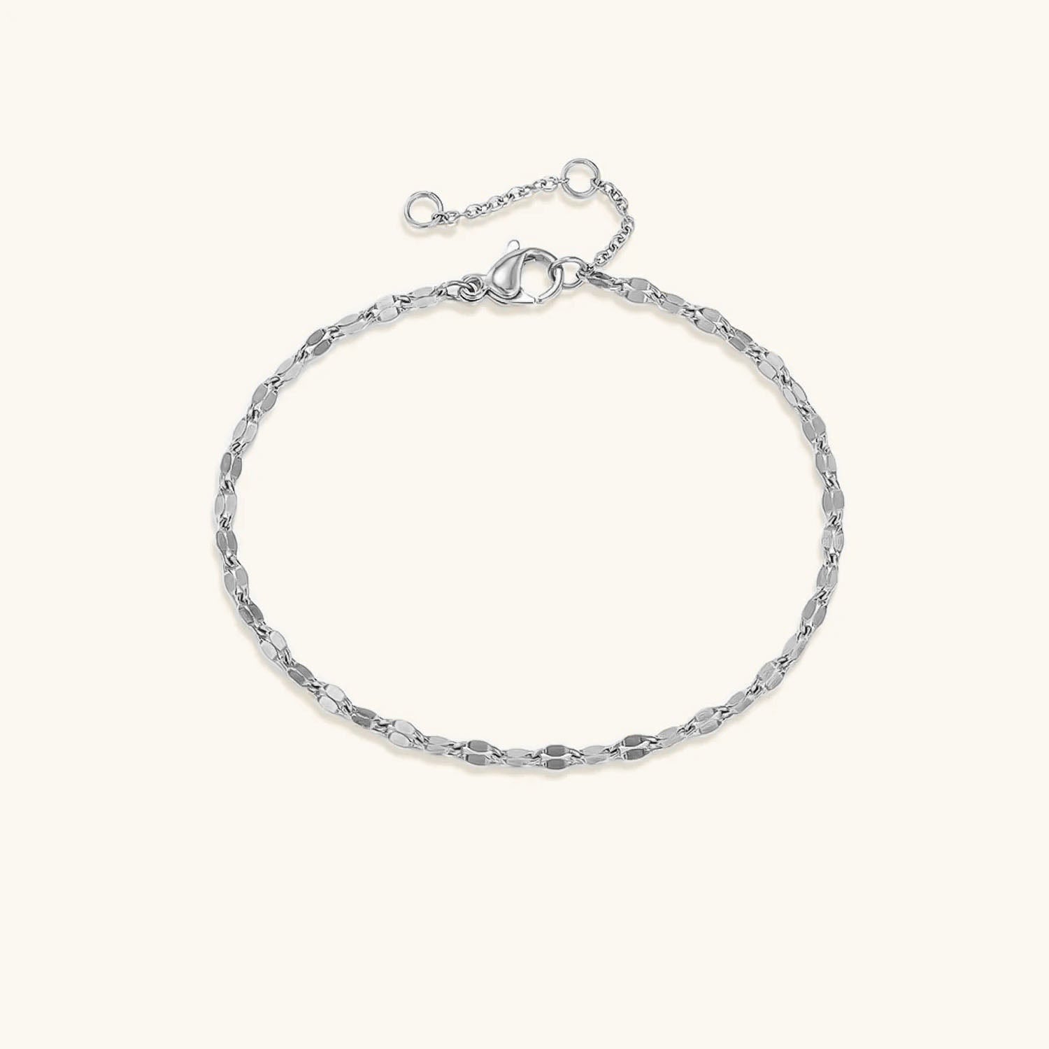 Lace Chain Bracelet | Durable Stainless Steel-Plated with Elegant Design 3