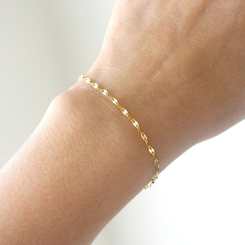 Lace Chain Bracelet | Durable Stainless Steel-Plated with Elegant Design 4