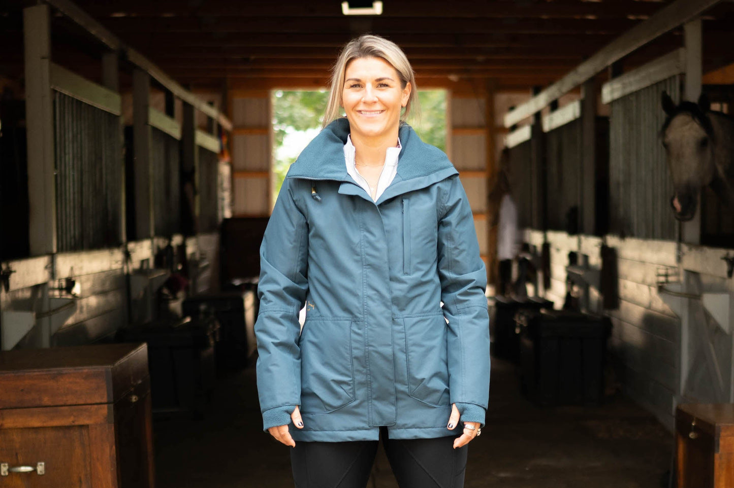 Winter Insulated Riding Jacket 2.0 - Lake