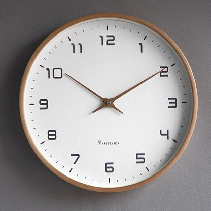 Large Modern Wall Clock | Scandinavian Design for Kitchen Decor 0