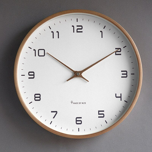 Large Modern Wall Clock | Scandinavian Design for Kitchen Decor 0