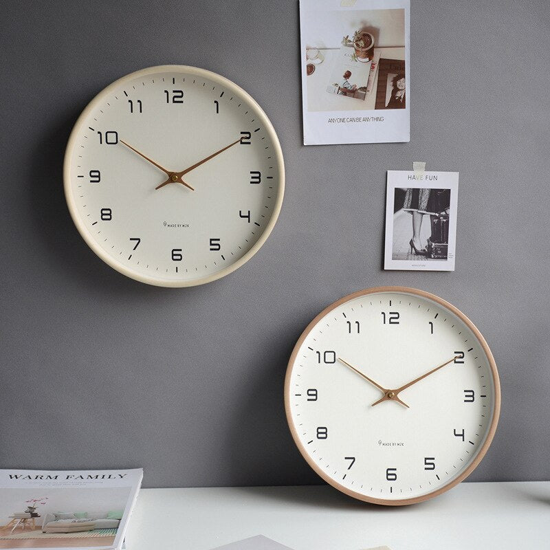 Large Modern Wall Clock | Scandinavian Design for Kitchen Decor 1