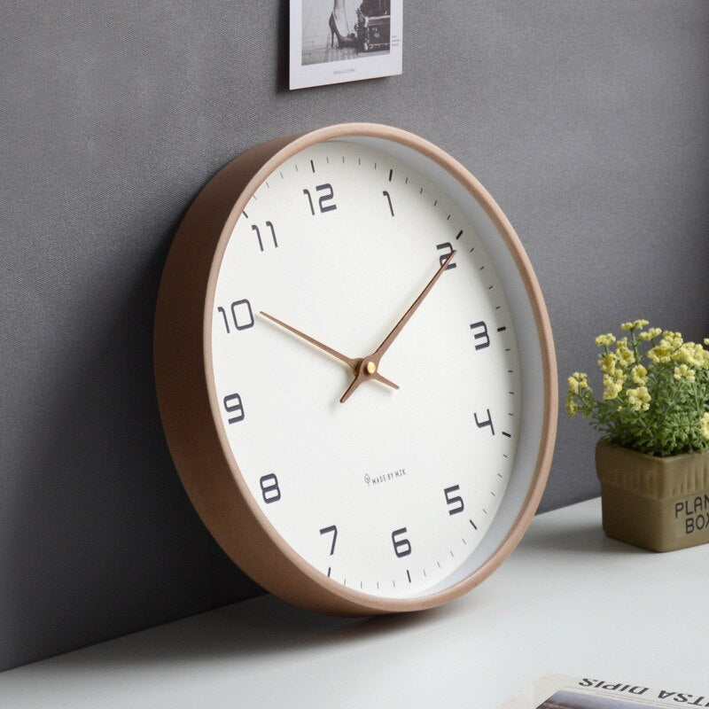 Large Modern Wall Clock | Scandinavian Design for Kitchen Decor 2