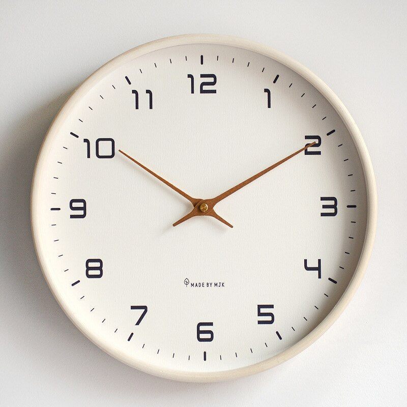 Large Modern Wall Clock | Scandinavian Design for Kitchen Decor 4
