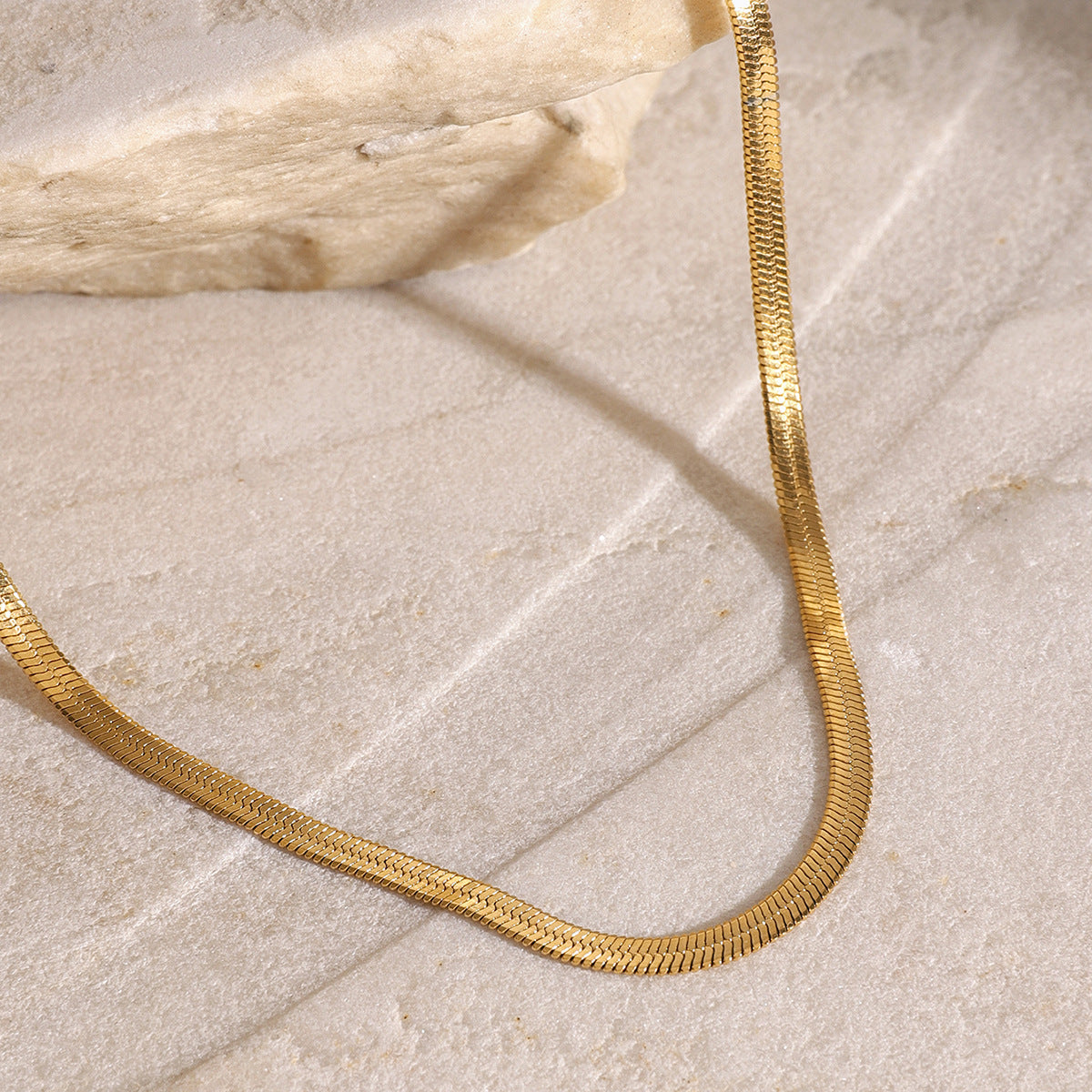Layered Gold Necklace | Durable Stainless Steel-Plated 18k Gold Chains 5