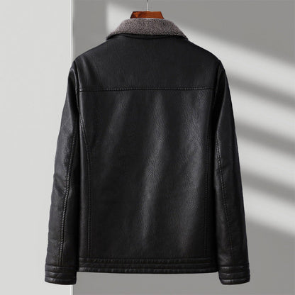 Leather Jacket | Eco-Leather with Velvet Interior for Comfort 3