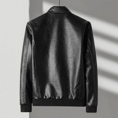 Leather Jacket | High-Grade Italian Eco-Leather with Textured Finish 3