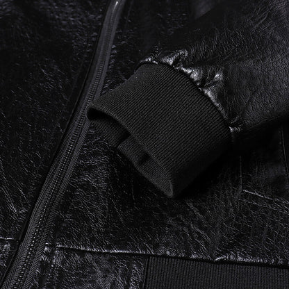 Leather Jacket | High-Grade Italian Eco-Leather with Textured Finish 6