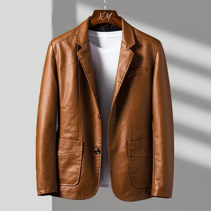 Leather Jacket | Supple Italian Leather with Tailored Fit and Pockets 0