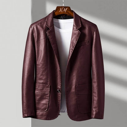 Leather Jacket | Supple Italian Leather with Tailored Fit and Pockets 1