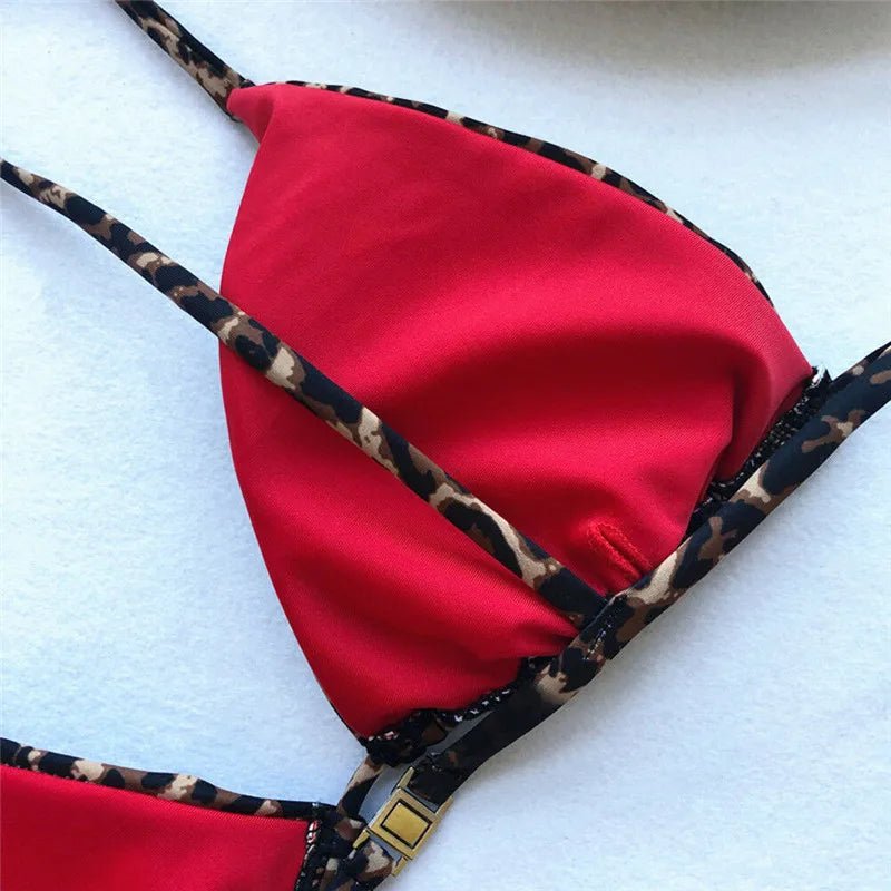 Leopard Print Bikini Set | Stylish and Flattering Fit for Beach Days 4
