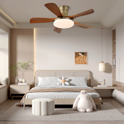 Liam | Ceiling Fan Light with Integrated LED and Variable Frequency Motor 2