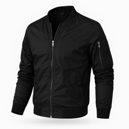 Lightweight Bomber Jacket | Stylish Classic Design for Transitional Weather 0