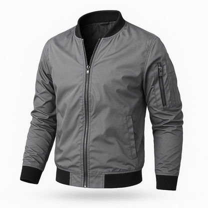 Lightweight Bomber Jacket | Stylish Classic Design for Transitional Weather 3