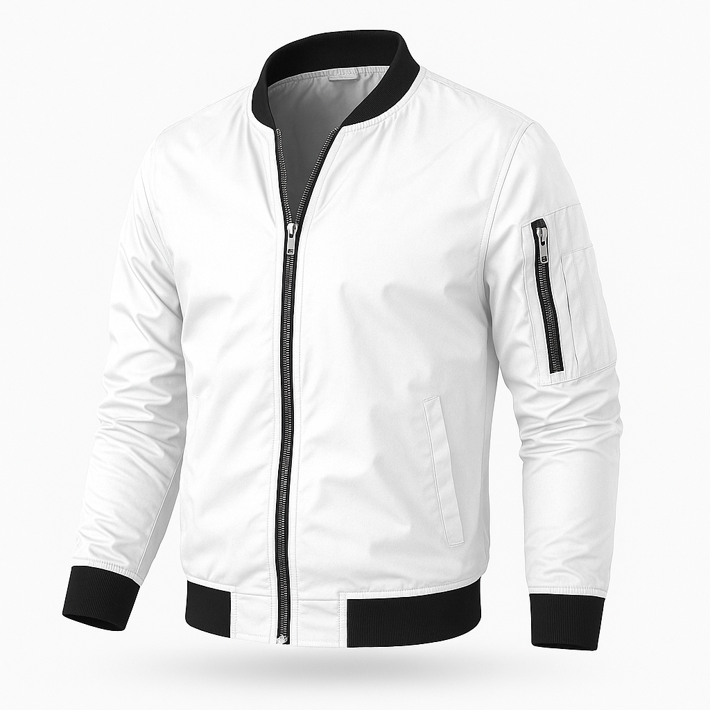 Lightweight Bomber Jacket | Stylish Classic Design for Transitional Weather 7