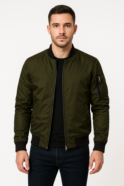 Lightweight Bomber Jacket | Stylish Classic Design for Transitional Weather 8
