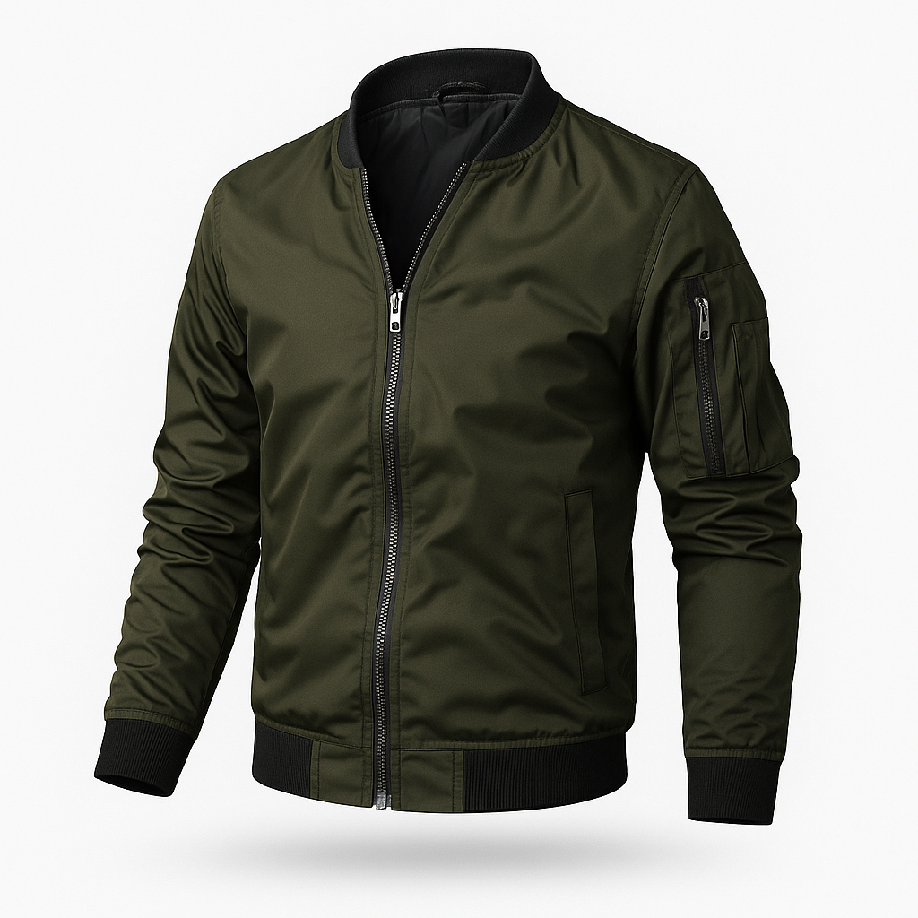 Lightweight Bomber Jacket | Stylish Classic Design for Transitional Weather 9