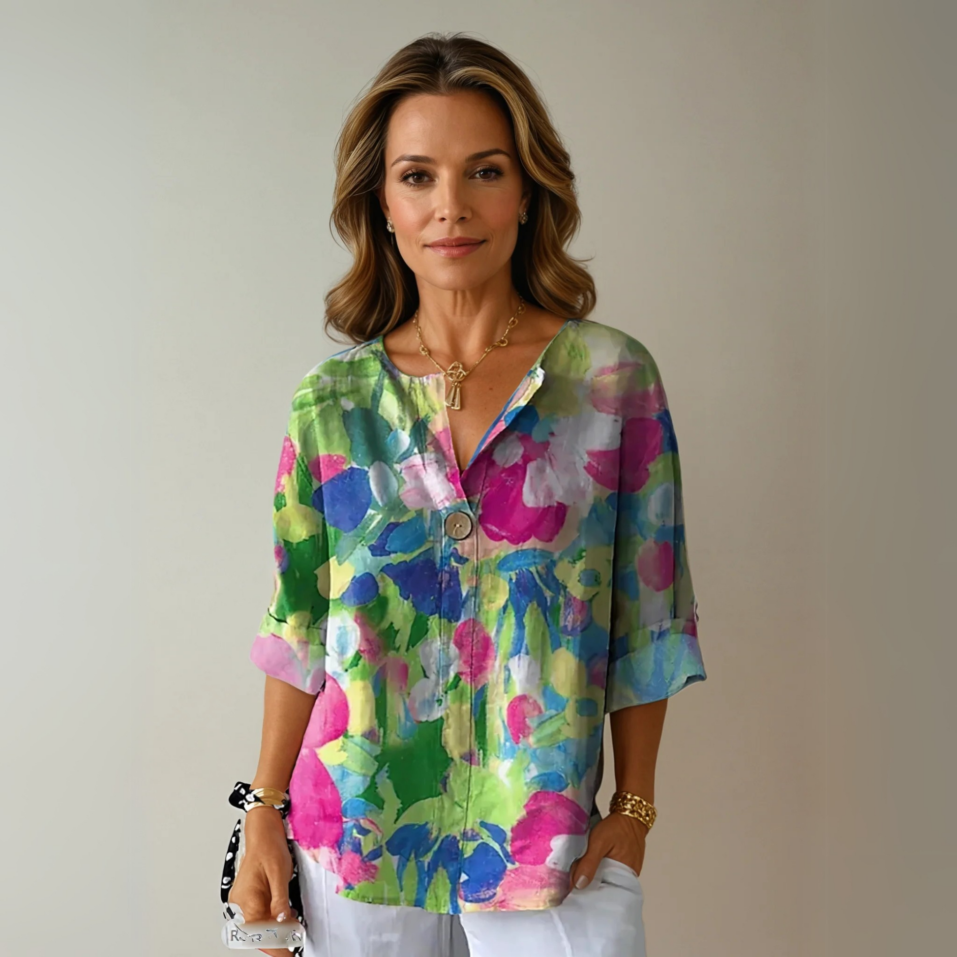 Lightweight Floral Blouse | Breathable Summer Comfort 3