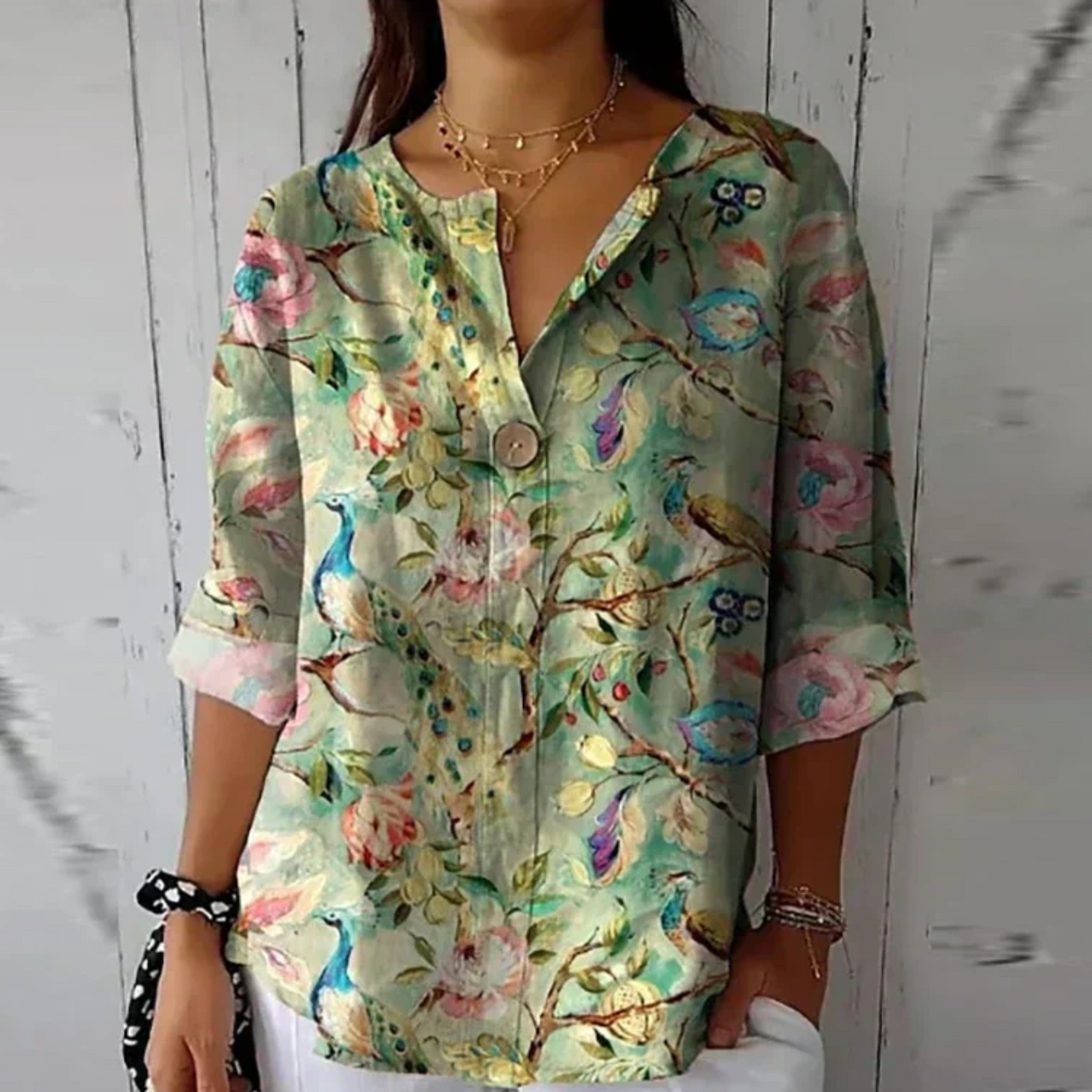 Lightweight Floral Blouse | Breathable Summer Comfort 6