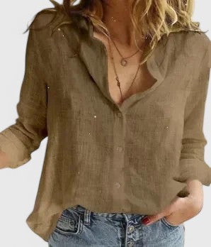 Lightweight Linen Button-Down Shirt | Effortless Everyday Style 3
