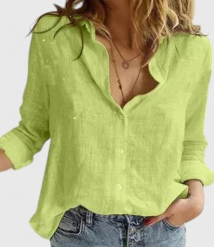 Lightweight Linen Button-Down Shirt | Effortless Everyday Style 6