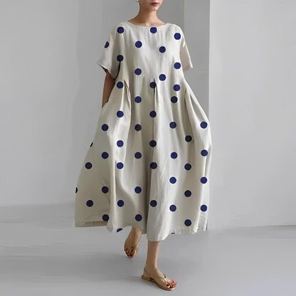 Lightweight Loose Printed Maxi Dress for Women – Casual Summer Dress in Relaxed Fit 5