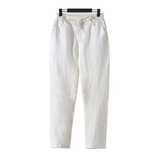 Lightweight Summer Pants | Breathable Fabric with Elastic Waist for Women 0