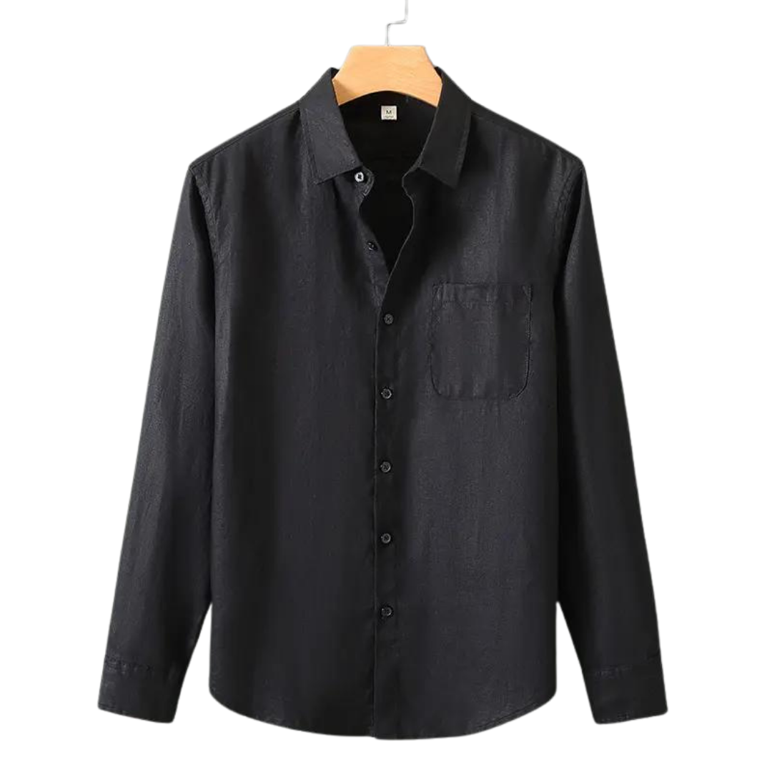 Linen Shirt | Lightweight Breathable Fabric with Classic Button Down Design 6
