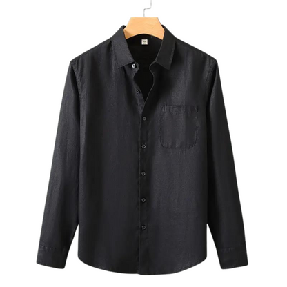 Linen Shirt | Lightweight Breathable Fabric with Classic Button Down Design 6