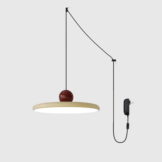 Lola Pendant Swag Light | Elegant Minimalist Design with Integrated LED 0