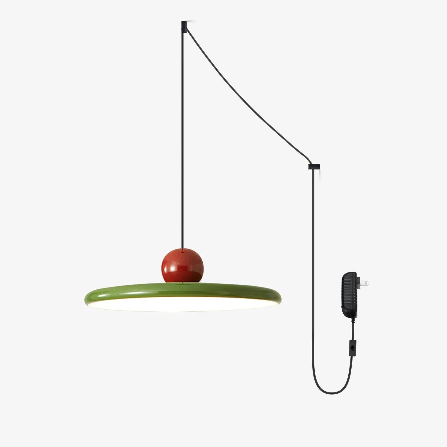 Lola Pendant Swag Light | Elegant Minimalist Design with Integrated LED 1