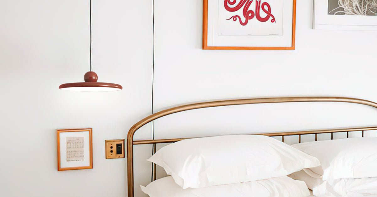 Lola Pendant Swag Light | Elegant Minimalist Design with Integrated LED 8