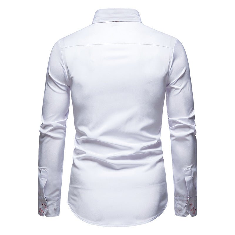 Long Sleeve Paisley Shirt | Bold Pattern for Smart-Casual Style 4