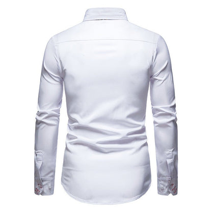 Long Sleeve Paisley Shirt | Bold Pattern for Smart-Casual Style 4