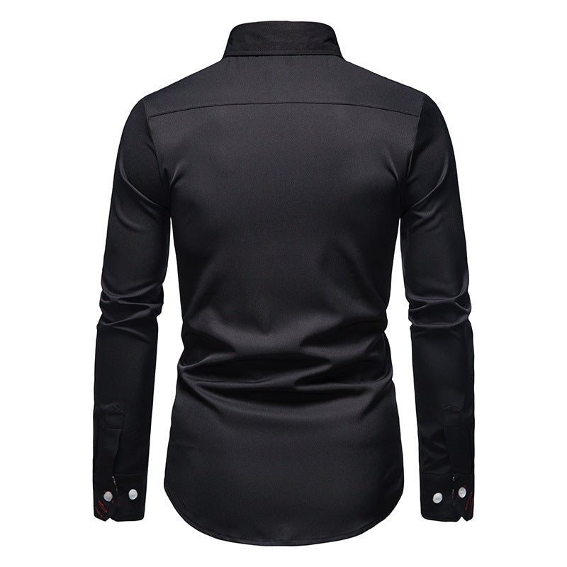 Long Sleeve Paisley Shirt | Bold Pattern for Smart-Casual Style 7