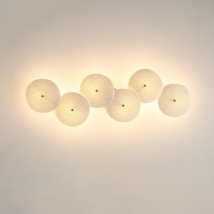 Lotus Petal Wall Sconce | Elegant Ceramic Design with Warm LED Light 12