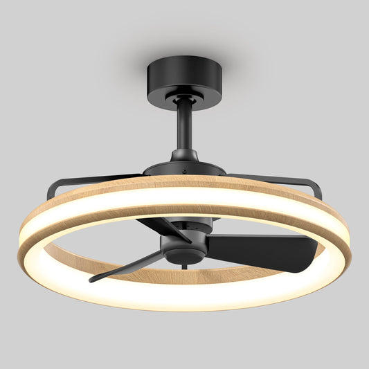 Lugano | 23-Inch LED Ceiling Fan with Remote Control & Adjustable Brightness 0