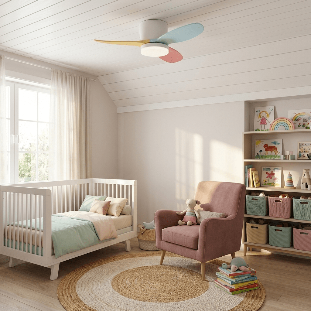 Lumo Petal Ceiling Fan Light | Modern Design with Integrated LED 2