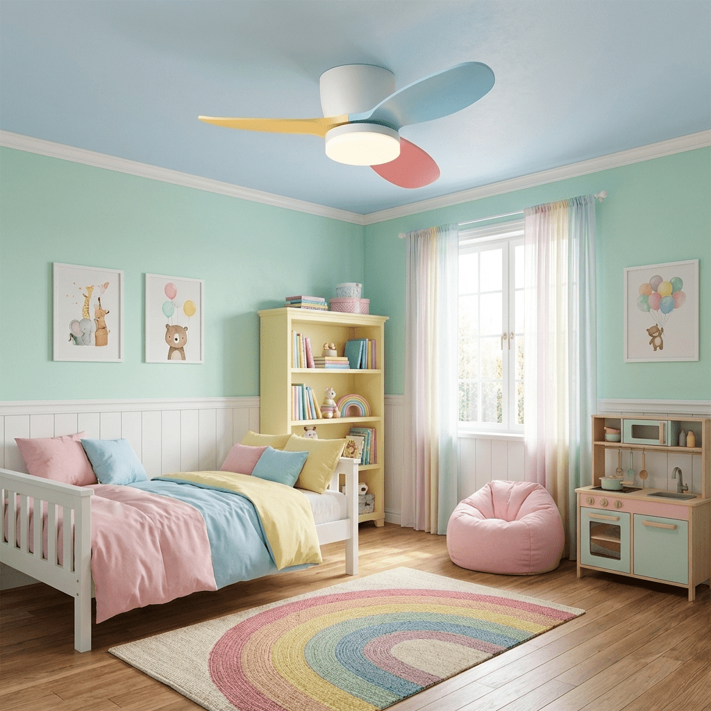 Lumo Petal Ceiling Fan Light | Modern Design with Integrated LED 3