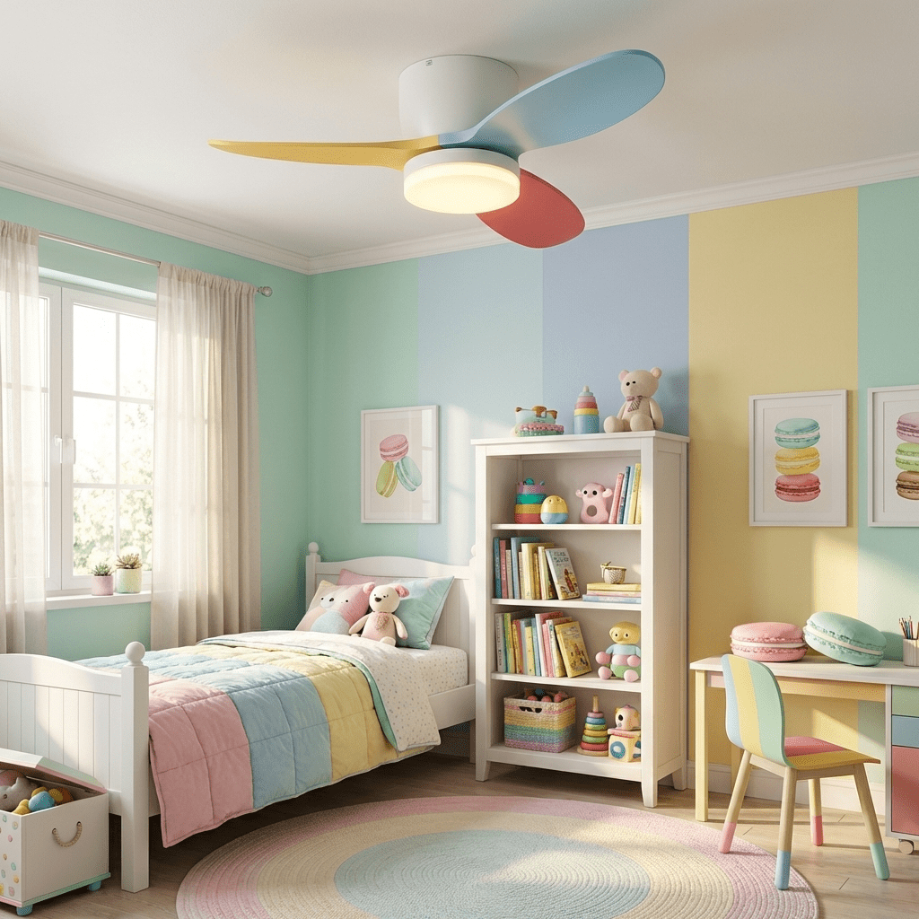 Lumo Petal Ceiling Fan Light | Modern Design with Integrated LED 4