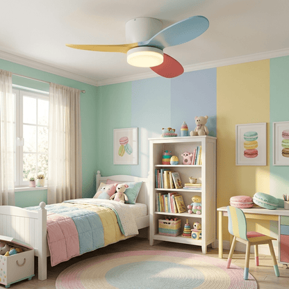 Lumo Petal Ceiling Fan Light | Modern Design with Integrated LED 4