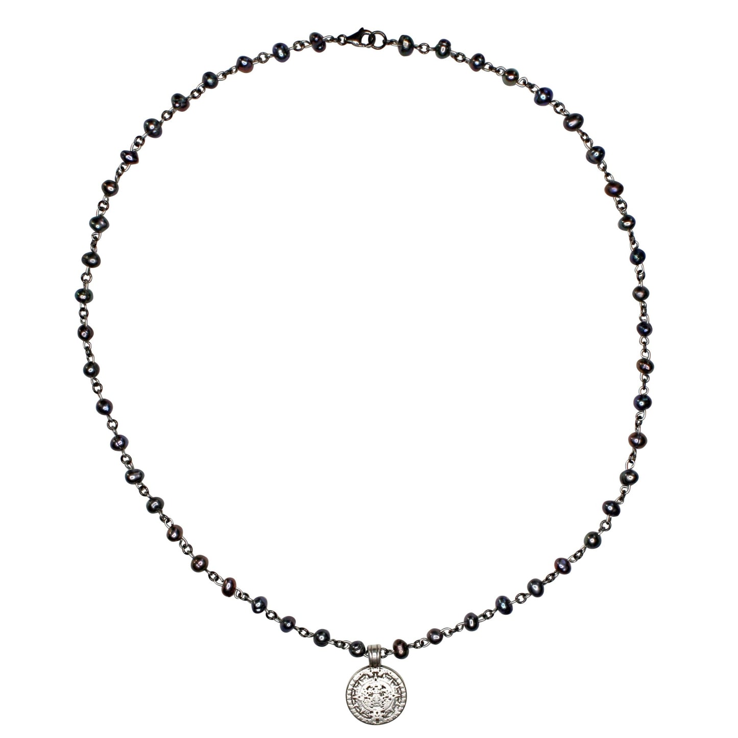 Naszyjnik z monetą Black Pearl