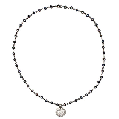 Naszyjnik z monetą Black Pearl
