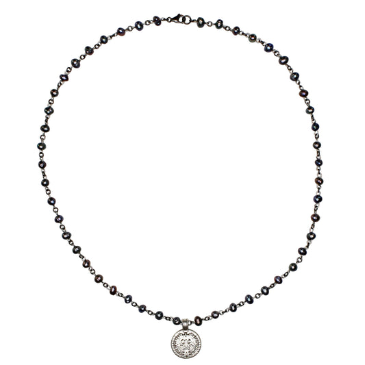 Naszyjnik z monetą Black Pearl