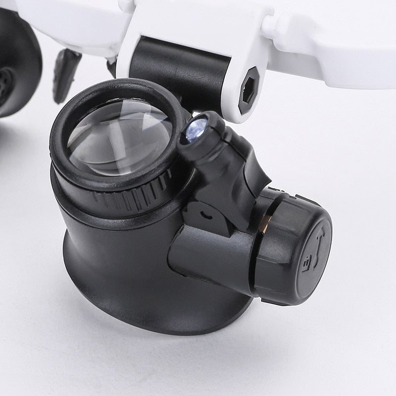 Magnifying Glass with Light | Adjustable Lenses for Precision Tasks 1