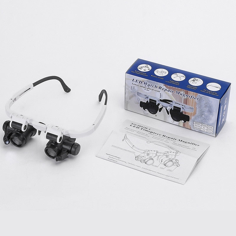 Magnifying Glass with Light | Adjustable Lenses for Precision Tasks 4